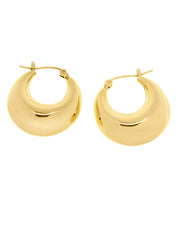 Pastiche  Wide Cali Hoops - E1154YG