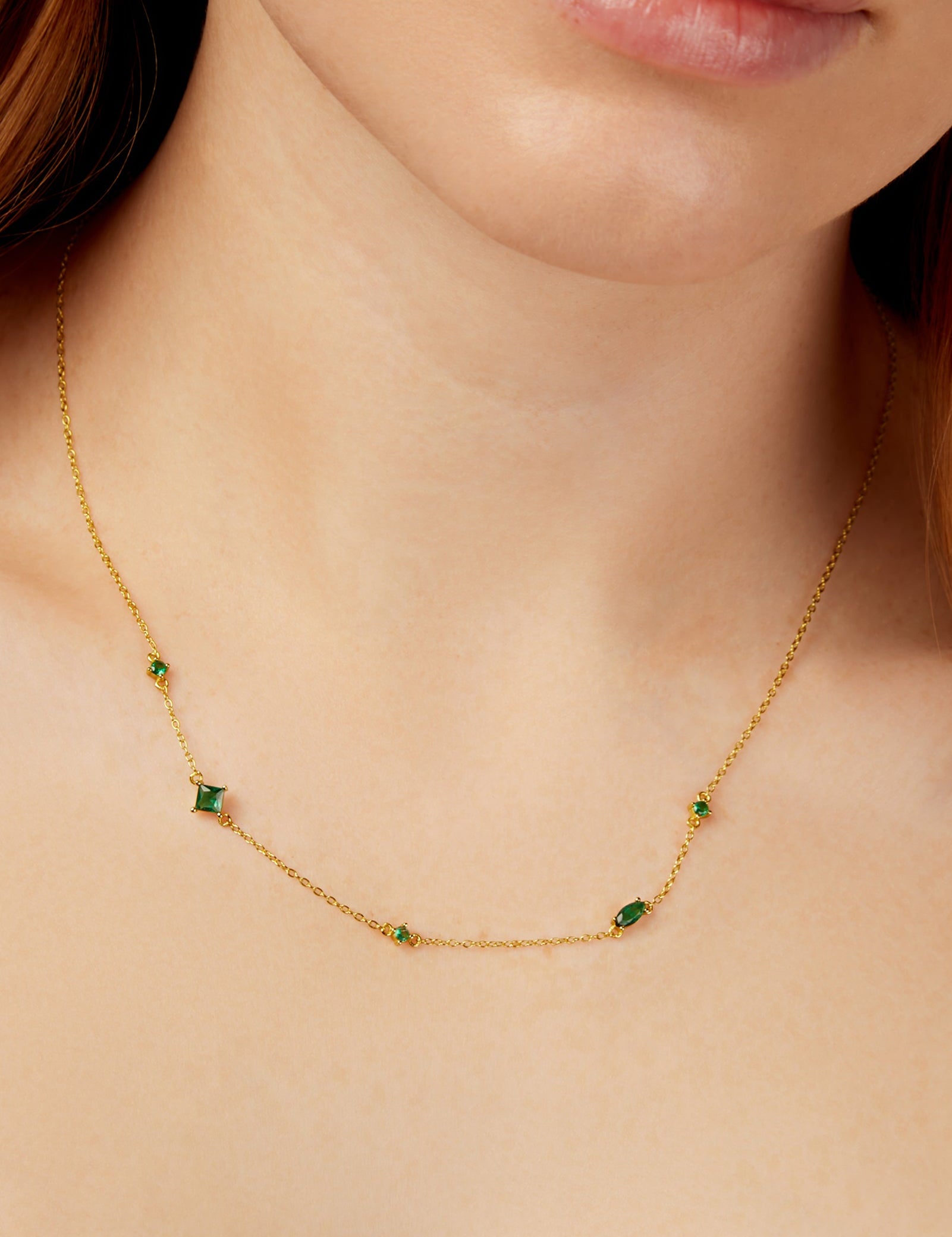 Pastiche  Eva Necklace - J1203YGGR_43